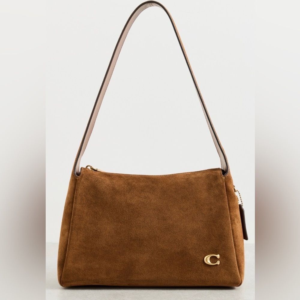 Coach Lola Suede Shoulder Bag
